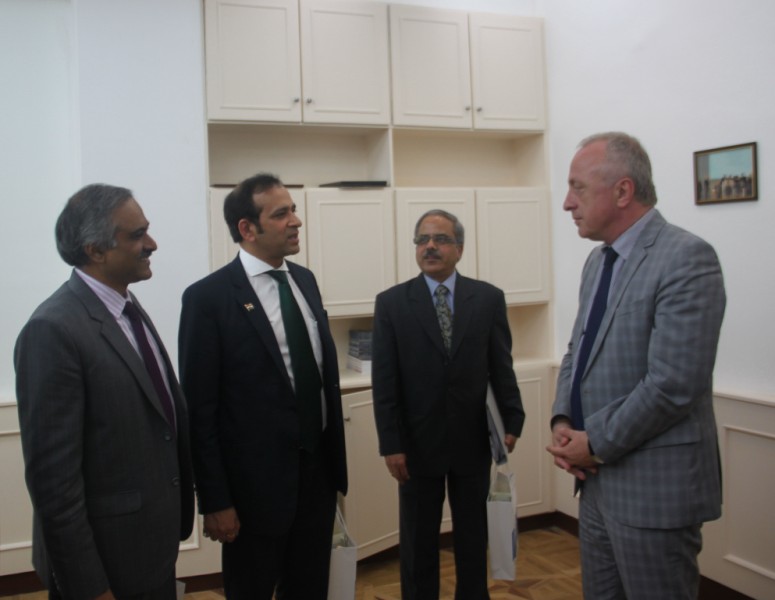 Indian Delegation official visit to Tbilisi State Medical University